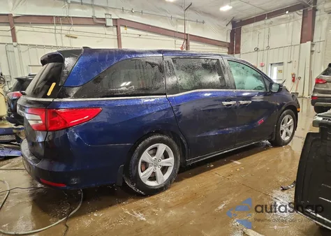 2020 Honda Odyssey Ex z USA, uszkodzony, nr VIN 5FNRL6H59LB010274